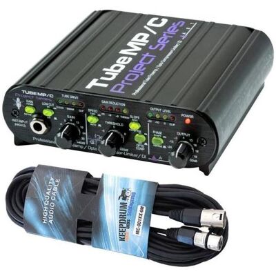 Audio ART Tube MP/C Mikrofon-Vorverstärker mit XLR Kabel, Mikrofon Audio ART Tube MP/C Mikrofon-Vorverstärker mit XLR Kabel, Mikrofon