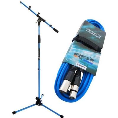 keepdrum MS106 BL - Blau - 100-176 cm - Mikrofonständer keepdrum MS106 BL - Blau - 100-176 cm - Mikrofonständer