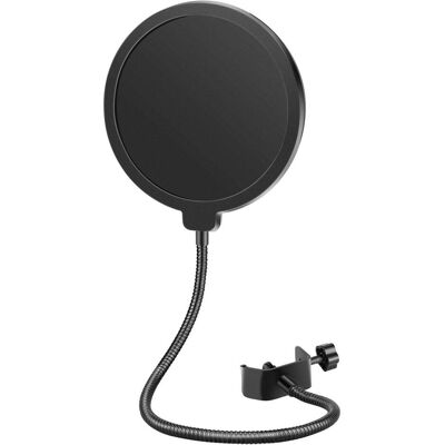 Neewer NW(B-3) Black Studio Microphone Mic Wind Screen Filter Shield, Mikrofon Popschutz Neewer NW(B-3) Black Studio Microphone Mic Wind Screen Filter Shield, Mikrofon Popschutz