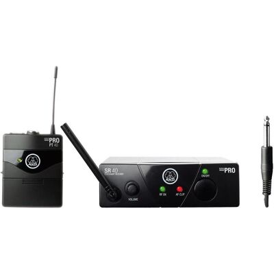 AKG WMS40 Mini Instrumental Set BD US45B - Mikrofonowy zestaw bezprzewodowy, Mikrofon AKG WMS40 Mini Instrumental Set BD US45B - Mikrofonowy zestaw bezprzewodowy, Mikrofon