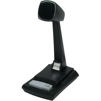 Astatic 302-AST878DM CB Desk Microphone, Black, Auxiliary, Mikrofon Astatic 302-AST878DM CB Desk Microphone, Black, Auxiliary, Mikrofon