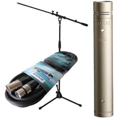 RØDE NT5 S Mikrofon mit Mikrofonständer und Kabel, Mikrofon RØDE NT5 S Mikrofon mit Mikrofonständer und Kabel, Mikrofon