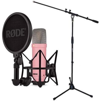RØDE - NT1 Signature Pink - Kardioid - Studio - Mikrofon RØDE - NT1 Signature Pink - Kardioid - Studio - Mikrofon