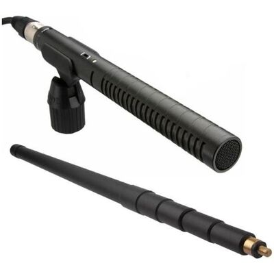 RØDE NTG-1 Richtmikrofon mit BoomPole Tonangel 3m, Mikrofon RØDE NTG-1 Richtmikrofon mit BoomPole Tonangel 3m, Mikrofon