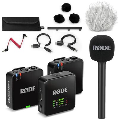 RØDE Mikrofon-Funksystem Wireless GO Gen 3 Interview Set 1, Mikrofon RØDE Mikrofon-Funksystem Wireless GO Gen 3 Interview Set 1, Mikrofon