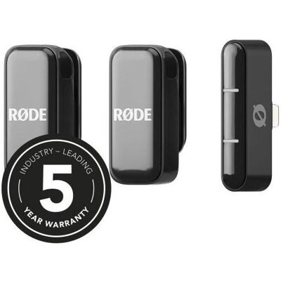 RØDE Wireless Micro Drahtloses Mikrofon-System Lightning mit Tuch, Mikrofon RØDE Wireless Micro Drahtloses Mikrofon-System Lightning mit Tuch, Mikrofon