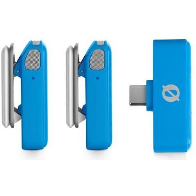 RØDE Mikrofon-Funksystem Wireless Micro USB-C Interview Set Blau, Mikrofon RØDE Mikrofon-Funksystem Wireless Micro USB-C Interview Set Blau, Mikrofon