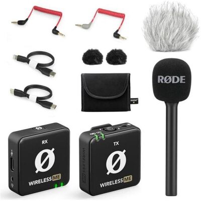 RØDE Wireless ME mit Interview GO und Windschutz, Mikrofon RØDE Wireless ME mit Interview GO und Windschutz, Mikrofon