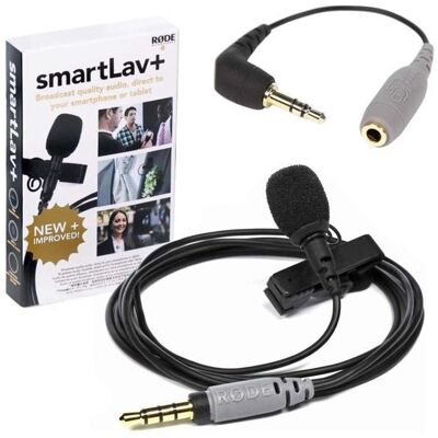 RØDE - Smartlav+ - Lavalier - SC3 Adapter - Mikrofon RØDE - Smartlav+ - Lavalier - SC3 Adapter - Mikrofon