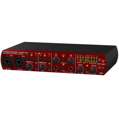 Behringer Firepower FCA610 (FireWire, USB), Audio Interface, Rot Behringer Firepower FCA610 (FireWire, USB), Audio Interface, Rot