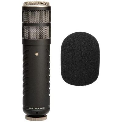RØDE Procaster Sprecher-Mikrofon mit WS2 Windschutz, Mikrofon RØDE Procaster Sprecher-Mikrofon mit WS2 Windschutz, Mikrofon