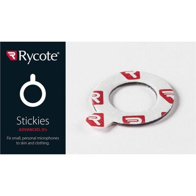 Rycote 100x Stickies Adv, 23mm O's (100er Pack), Mikrofon Windschutz Rycote 100x Stickies Adv, 23mm O's (100er Pack), Mikrofon Windschutz