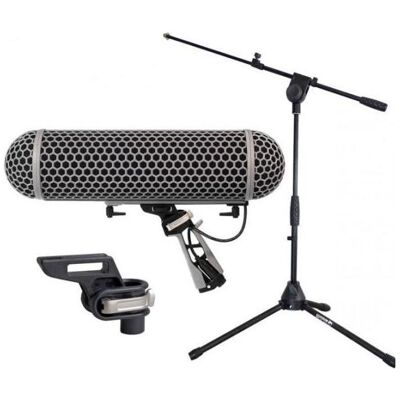 RØDE Blimp mit Mount und Mikrofonstativ, Mikrofon RØDE Blimp mit Mount und Mikrofonstativ, Mikrofon