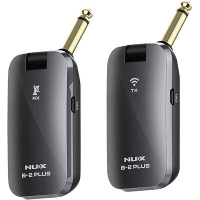 NUX B-2 Plus Ansteck Gitarren-Funksystem Übertragungsart (Details):Kabellos, Funk, Mikrofon NUX B-2 Plus Ansteck Gitarren-Funksystem Übertragungsart (Details):Kabellos, Funk, Mikrofon