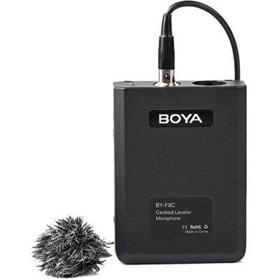 Boya BY-F8C - Lavalier-Mikrofon - Kardiomuster für klaren Klang Boya BY-F8C - Lavalier-Mikrofon - Kardiomuster für klaren Klang