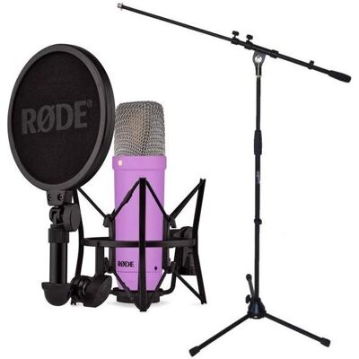 RØDE - NT1 Signature - SM6 Deluxe Kit - Lila - Mikrofon RØDE - NT1 Signature - SM6 Deluxe Kit - Lila - Mikrofon