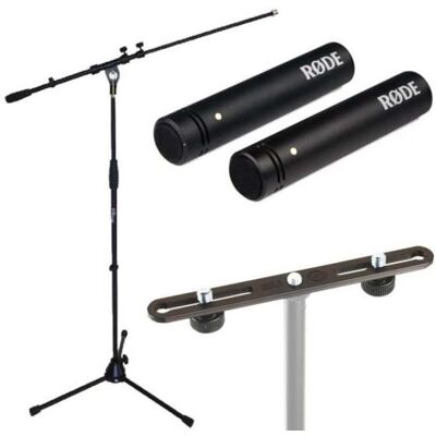 RØDE M5 MP Mikrofon Set mit Mikrofonständer mit Stereo Bar, Mikrofon RØDE M5 MP Mikrofon Set mit Mikrofonständer mit Stereo Bar, Mikrofon