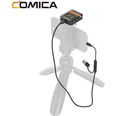 Comica 2.4G Mini Wireless Microphone - 4 Transmitters + Laadcase Vi (16VIMOQ0000000), Mikrofon Comica 2.4G Mini Wireless Microphone - 4 Transmitters + Laadcase Vi (16VIMOQ0000000), Mikrofon