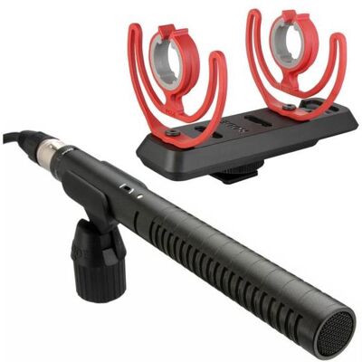 RØDE NTG-1 Richtmikrofon mit SM3-R Mikrofon Spinne, Mikrofon RØDE NTG-1 Richtmikrofon mit SM3-R Mikrofon Spinne, Mikrofon