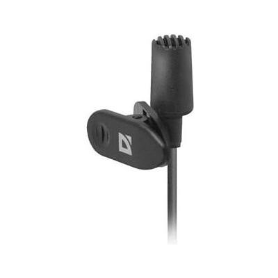 Defender ansteckbar Mikrofon, MIC-109, ohne Lautstärkeregler, schwarz, Handsfree, Mikrofon Defender ansteckbar Mikrofon, MIC-109, ohne Lautstärkeregler, schwarz, Handsfree, Mikrofon