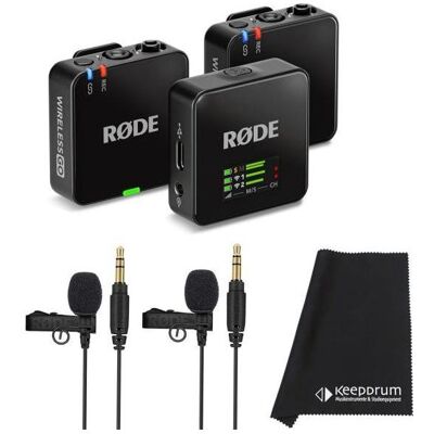 RØDE Mikrofon-Funksystem Wireless GO Gen 3 mit 2x Lavalier GO, Mikrofon RØDE Mikrofon-Funksystem Wireless GO Gen 3 mit 2x Lavalier GO, Mikrofon
