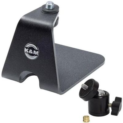 K&M K-M 23240 Tischstativ für Mikrofon mit Kugelgelenk-Adapter, Mikrofonständer, Schwarz K&M K-M 23240 Tischstativ für Mikrofon mit Kugelgelenk-Adapter, Mikrofonständer, Schwarz