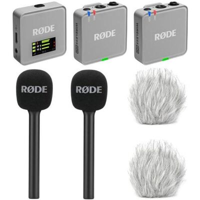 RØDE Mikrofon-Funksystem Wireless GO Gen 3 Grau Interview Set 2, Mikrofon RØDE Mikrofon-Funksystem Wireless GO Gen 3 Grau Interview Set 2, Mikrofon