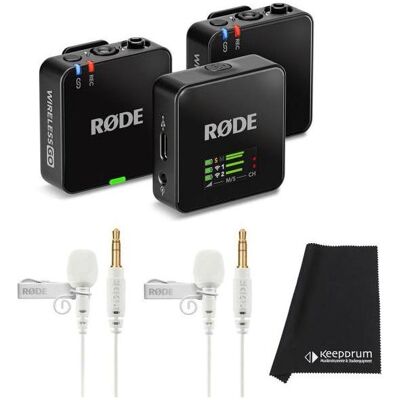 RØDE Mikrofon-Funksystem Wireless GO Gen 3 mit 2x Lavalier GO WH, Mikrofon RØDE Mikrofon-Funksystem Wireless GO Gen 3 mit 2x Lavalier GO WH, Mikrofon