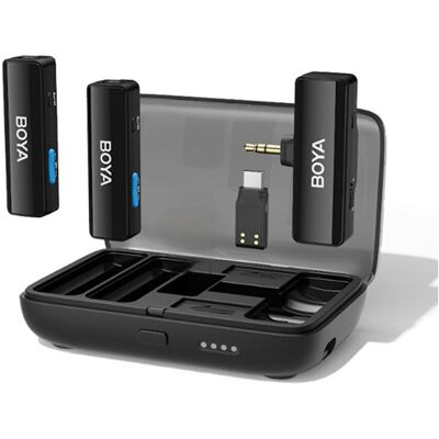 Boya BOYALINK 2 C2 2.4G Dual-Channel All-in-one Wireless Microphone, Mikrofon Boya BOYALINK 2 C2 2.4G Dual-Channel All-in-one Wireless Microphone, Mikrofon
