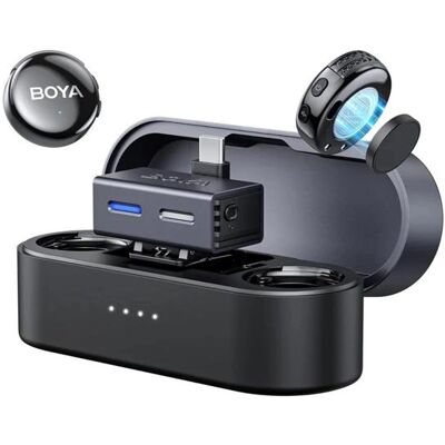 Boya BOYALINK 3-02 2.4G Wireless Microphone with AI chip, Mikrofon Boya BOYALINK 3-02 2.4G Wireless Microphone with AI chip, Mikrofon