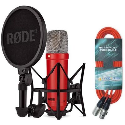 RØDE NT1 Signature Red - XLR-Kabel - Mikrofon RØDE NT1 Signature Red - XLR-Kabel - Mikrofon