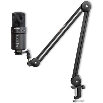 Samson G-Track Pro USB-Mikrofon mit Mikrofonarm, Mikrofon Samson G-Track Pro USB-Mikrofon mit Mikrofonarm, Mikrofon