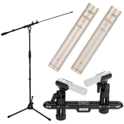 RØDE NT5 MP Mikrofon Set mit Stativ mit Stereo Bar, Mikrofon RØDE NT5 MP Mikrofon Set mit Stativ mit Stereo Bar, Mikrofon