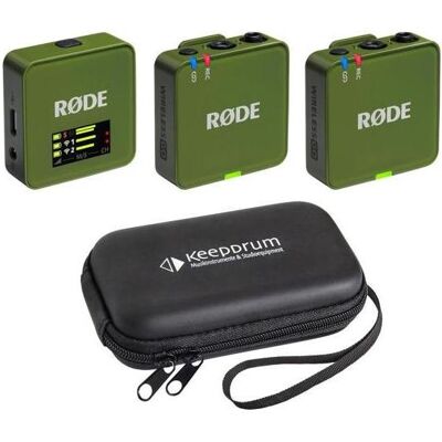 RØDE Mikrofon-Funksystem Wireless GO Gen 3 Khaki mit Softcase, Mikrofon RØDE Mikrofon-Funksystem Wireless GO Gen 3 Khaki mit Softcase, Mikrofon