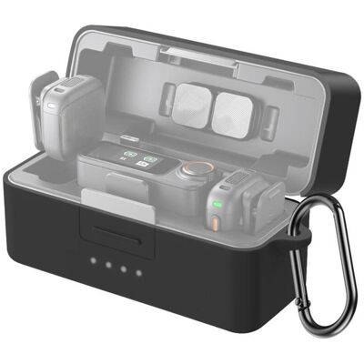 Puluz Silicone Charging Case Protective Cover for DJI Mic 3 (Black), Mikrofon Zubehör Puluz Silicone Charging Case Protective Cover for DJI Mic 3 (Black), Mikrofon Zubehör