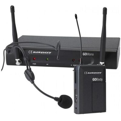 Audiophony Audiophonie-Paket GO-HEAD-F6, Mikrofon Audiophony Audiophonie-Paket GO-HEAD-F6, Mikrofon