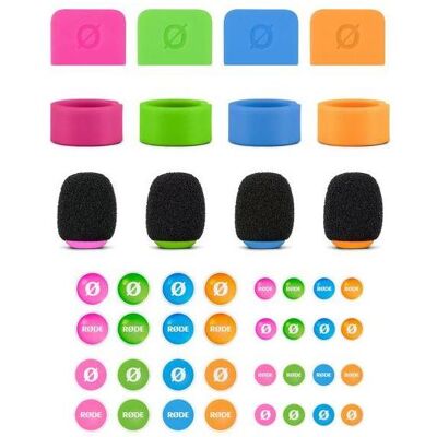 RØDE Colors 2 Identifikations-Set mit Mikrofasertuch, Mikrofon Zubehör RØDE Colors 2 Identifikations-Set mit Mikrofasertuch, Mikrofon Zubehör