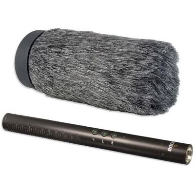 RØDE Mikrofon NTG-4 Richtmikrofon mit keepdrum Fell-Windschutz, Mikrofon RØDE Mikrofon NTG-4 Richtmikrofon mit keepdrum Fell-Windschutz, Mikrofon