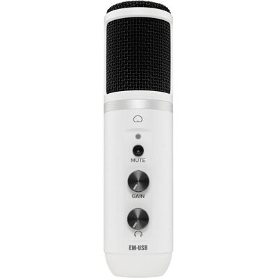 Mackie EM-USB LTD white, Mikrofon Mackie EM-USB LTD white, Mikrofon