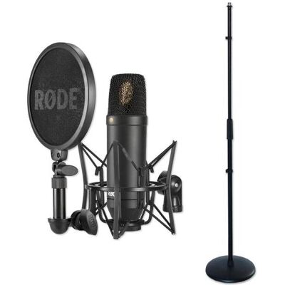 RØDE Mikrofon NT1-Kit Studio-Mikrofon mit geradem Stativ, Mikrofon RØDE Mikrofon NT1-Kit Studio-Mikrofon mit geradem Stativ, Mikrofon