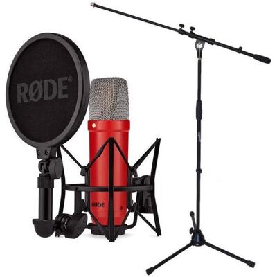 RØDE - NT1 Signature Red - Mikrofon RØDE - NT1 Signature Red - Mikrofon