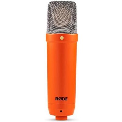 RØDE Mikrofon NT1 Signature Orange mit Gelenkarm Weiss, Mikrofon RØDE Mikrofon NT1 Signature Orange mit Gelenkarm Weiss, Mikrofon