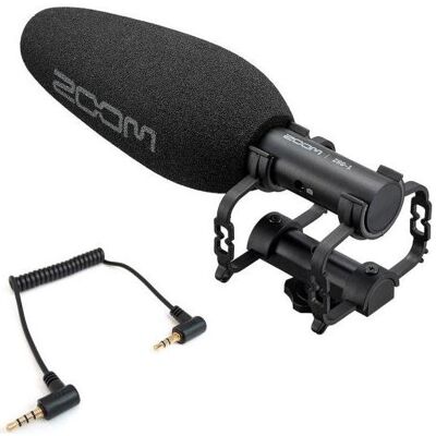 Zoom ZSG-1 Richtmikrofon mit ADP07 Adapter, Mikrofon Zoom ZSG-1 Richtmikrofon mit ADP07 Adapter, Mikrofon