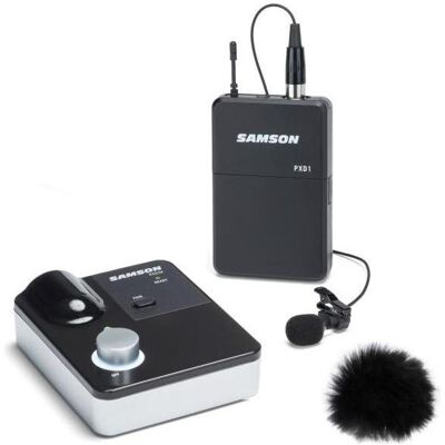 Samson XPDm Lavalier Wireless System mit Windschutz, Mikrofon Samson XPDm Lavalier Wireless System mit Windschutz, Mikrofon