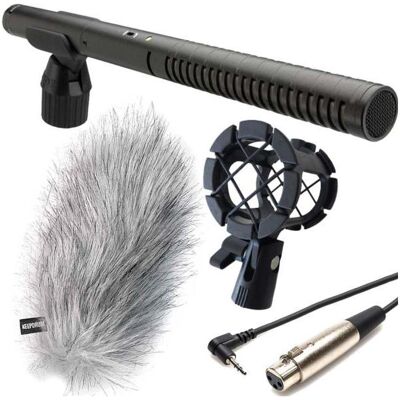 RØDE NTG-2 mit Spinne mit Kabel mit Windschutz, Mikrofon RØDE NTG-2 mit Spinne mit Kabel mit Windschutz, Mikrofon