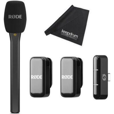 RØDE Mikrofon-Funksystem Wireless Micro USB-C Interview Set, Mikrofon RØDE Mikrofon-Funksystem Wireless Micro USB-C Interview Set, Mikrofon
