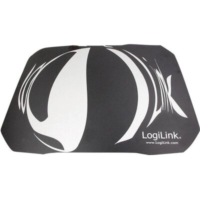 LogiLink Q1 Mate (L), Mausmatte, Schwarz, Weiss LogiLink Q1 Mate (L), Mausmatte, Schwarz, Weiss