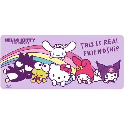 Kids Licensing Hello Kitty and Friends gaming desk mat (XXL), Mausmatte, Violett Kids Licensing Hello Kitty and Friends gaming desk mat (XXL), Mausmatte, Violett