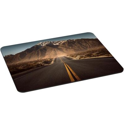 Pedea Gaming Office Mauspad XL highway mit vernähten Rändern und rutschfester Unterseite (XL), Mausmatte Pedea Gaming Office Mauspad XL highway mit vernähten Rändern und rutschfester Unterseite (XL), Mausmatte