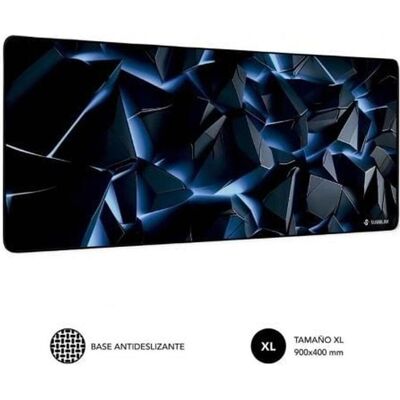 Subblim Blue Obsidian XL Mouse Pad (XL), Mausmatte, Blau, Schwarz Subblim Blue Obsidian XL Mouse Pad (XL), Mausmatte, Blau, Schwarz